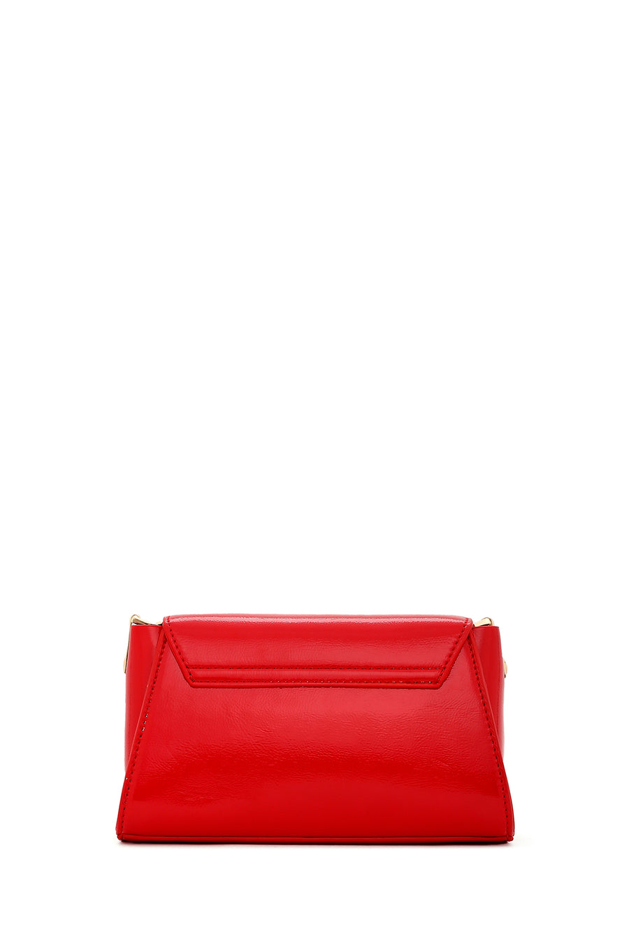 Women's Red Patent Leather Handbag