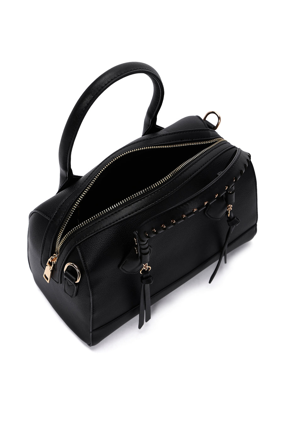 Women's Black Shoulder Bag