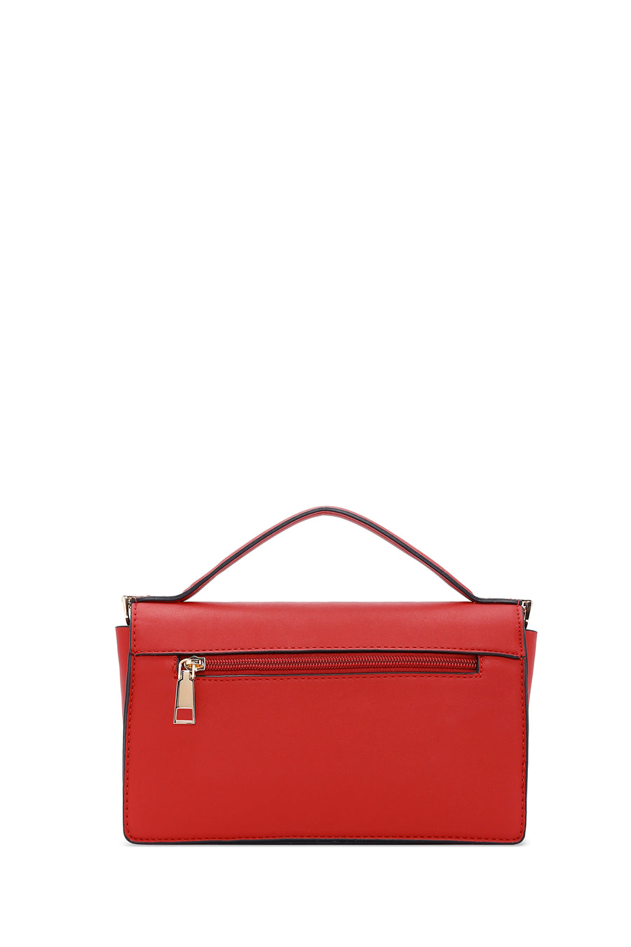 Women's Red Long Strap Crossbody Bag
