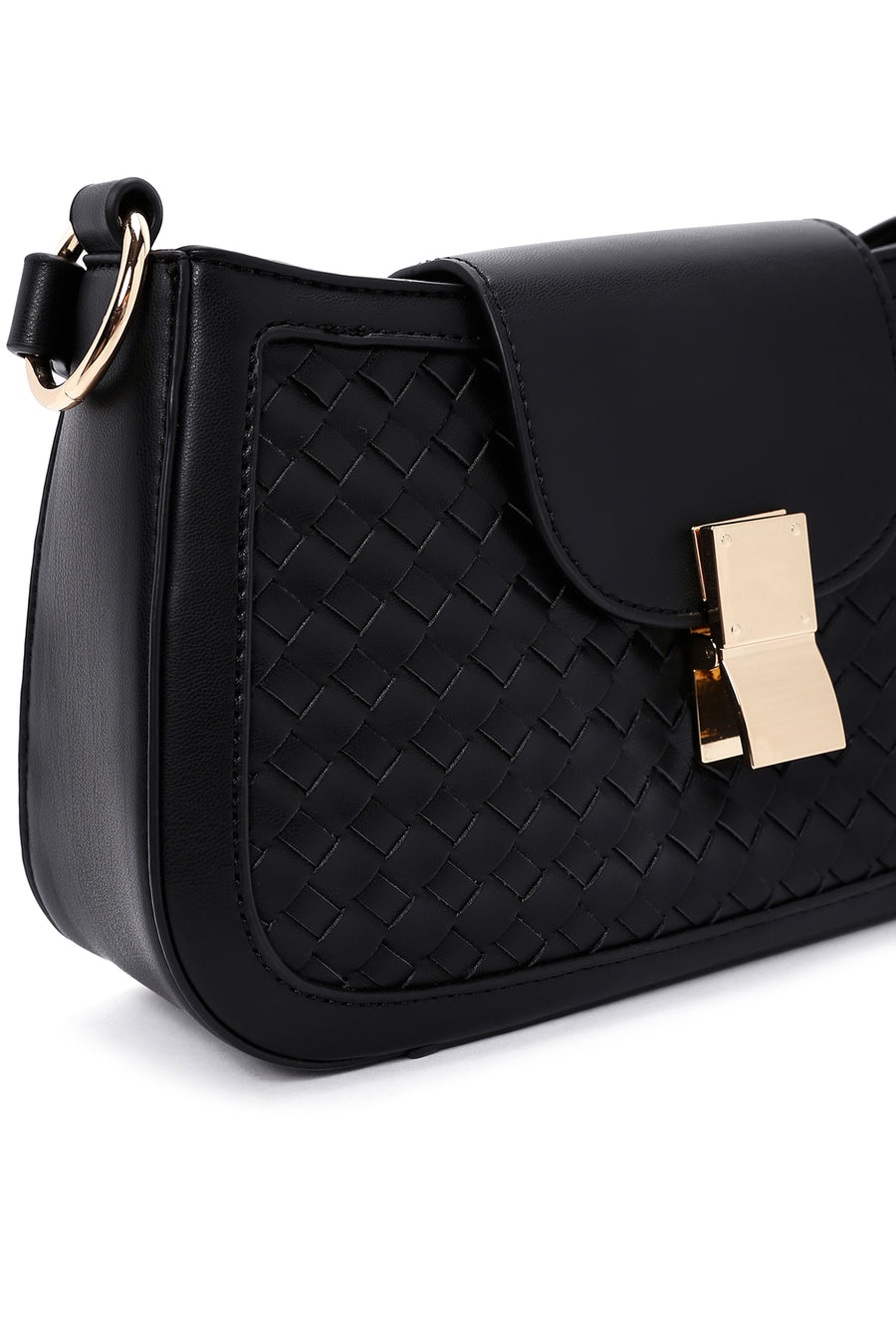 Women's Black Shoulder Bag