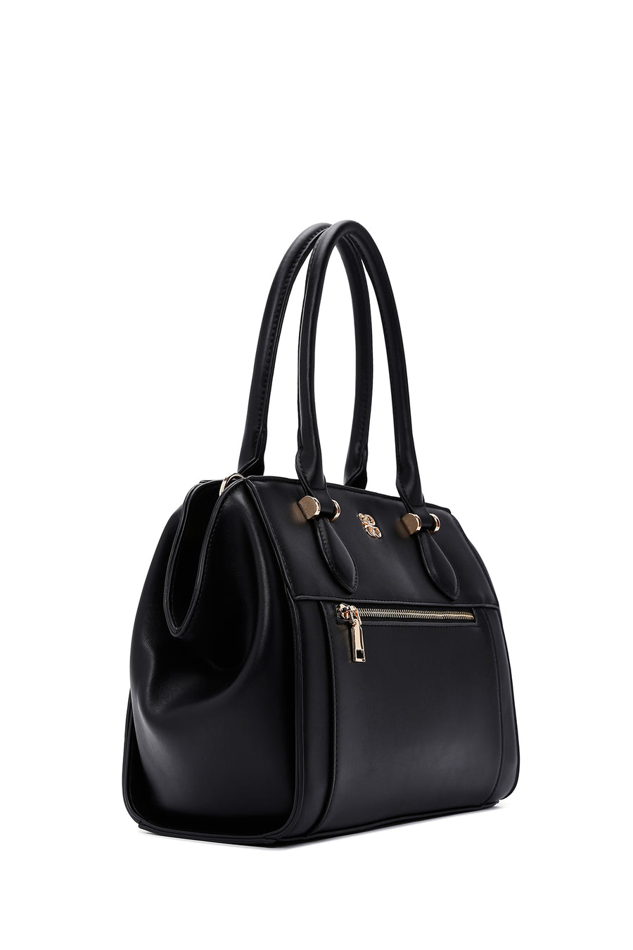 Women's Black Long Strap Shoulder Bag