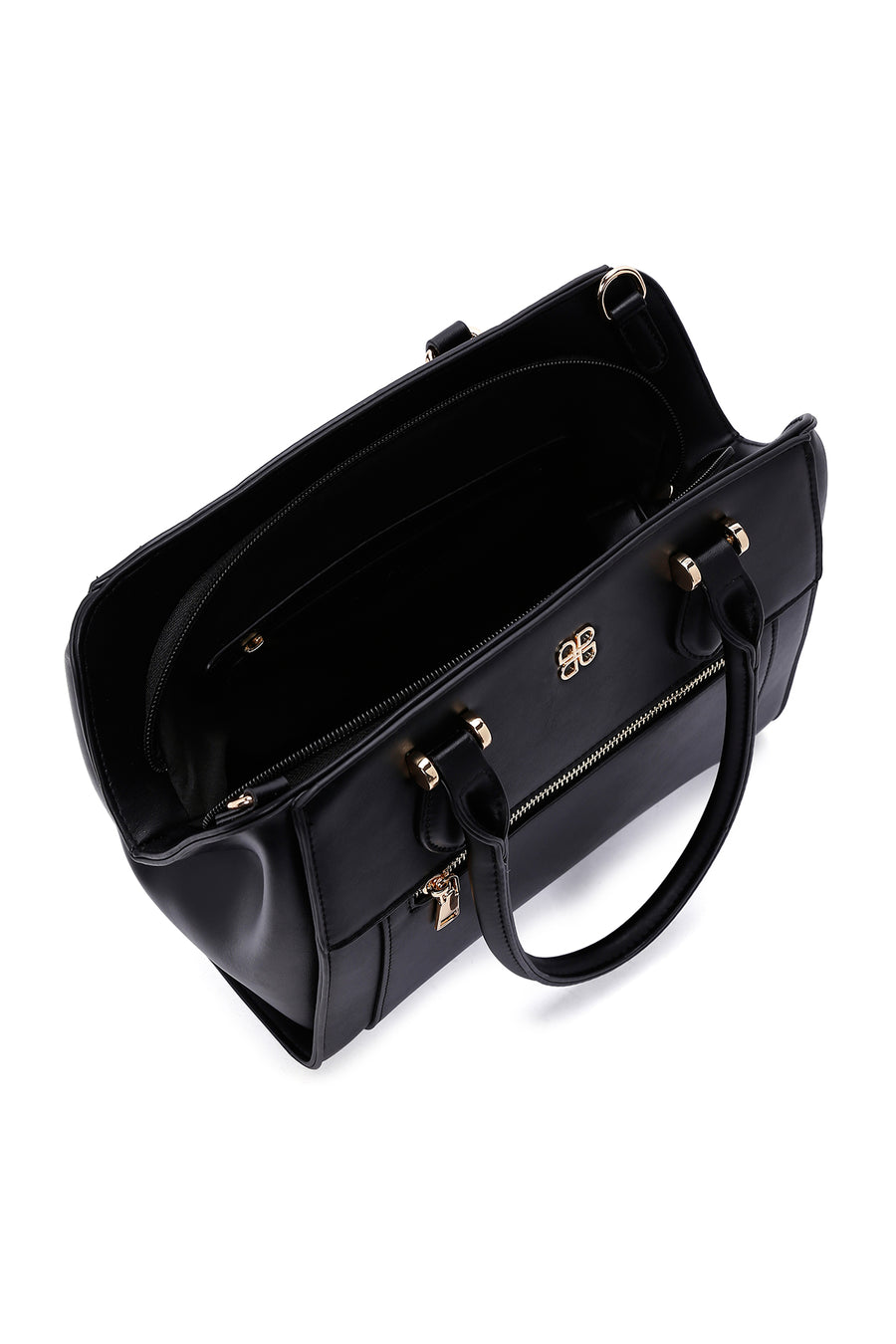 Women's Black Long Strap Shoulder Bag