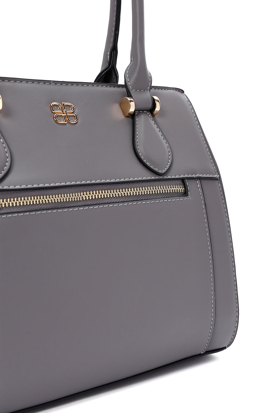 Women's Gray Long Strap Shoulder Bag