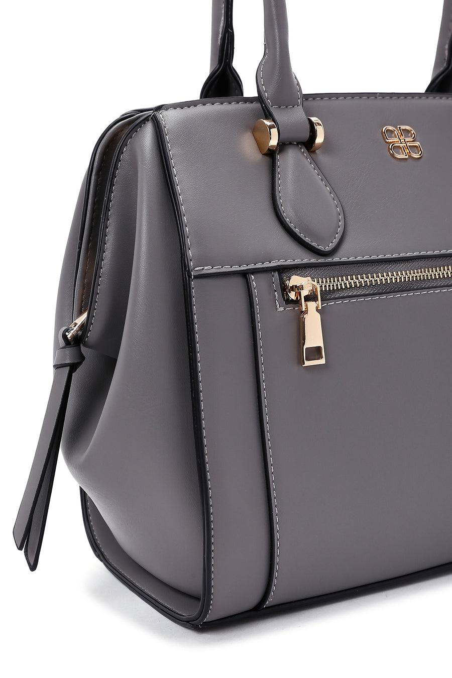 Women's Gray Long Strap Shoulder Bag