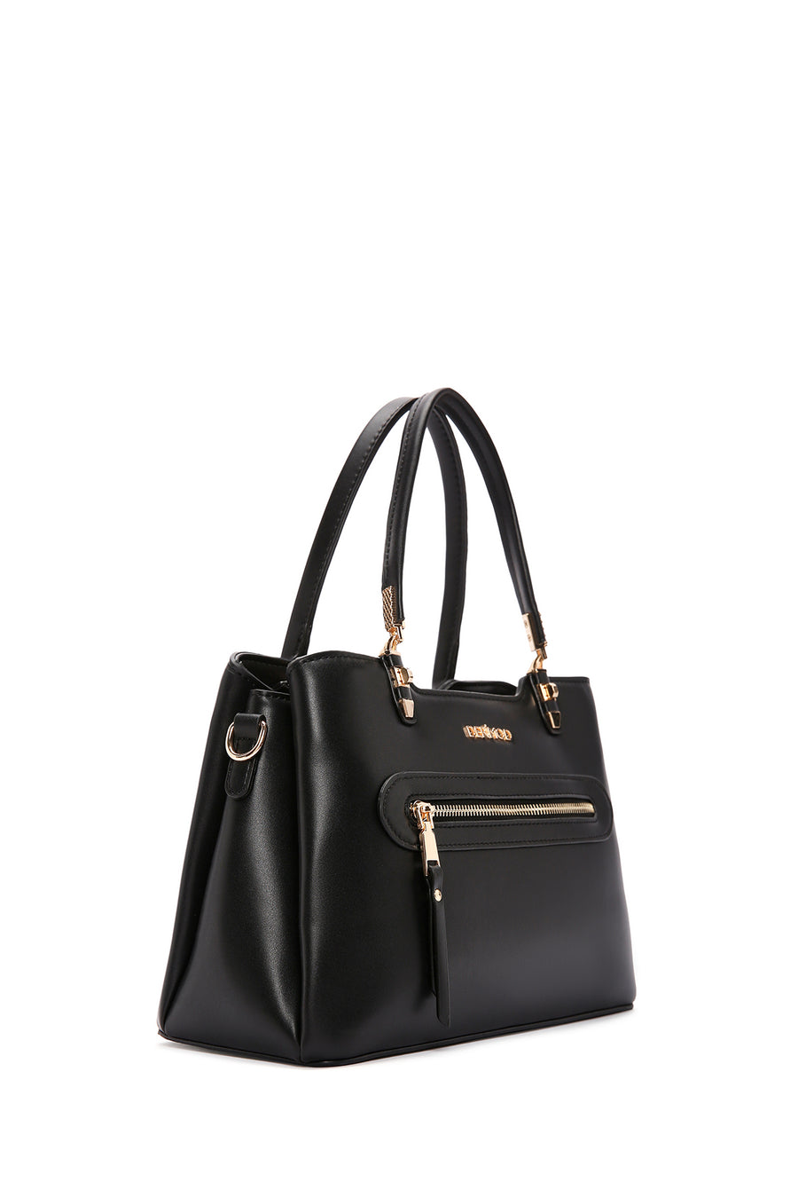 Women's Black Long Strap Shoulder Bag