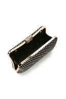 Women's Black Long Chain Strap Stone Handbag | Derimod