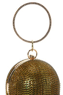 Women's Green Long Strap Chain Detailed Stone Handbag | Derimod