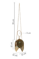 Women's Green Long Strap Chain Detailed Stone Handbag | Derimod