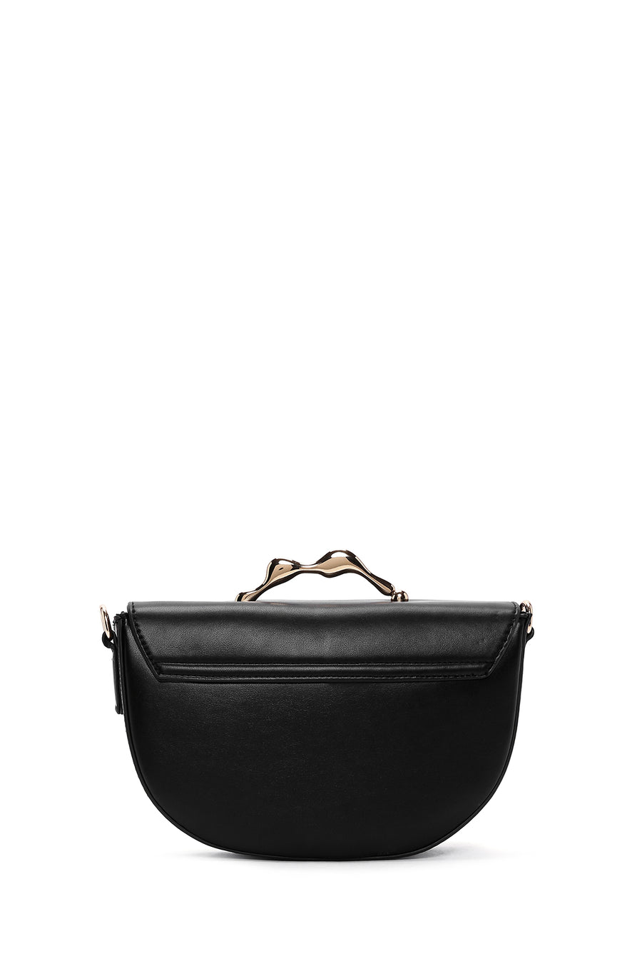 Women's Black Long Strap Handbag