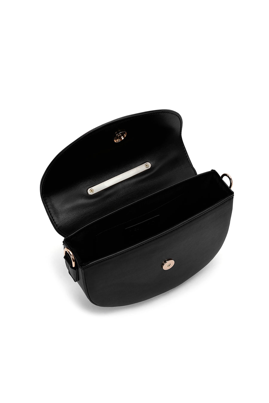 Women's Black Long Strap Handbag