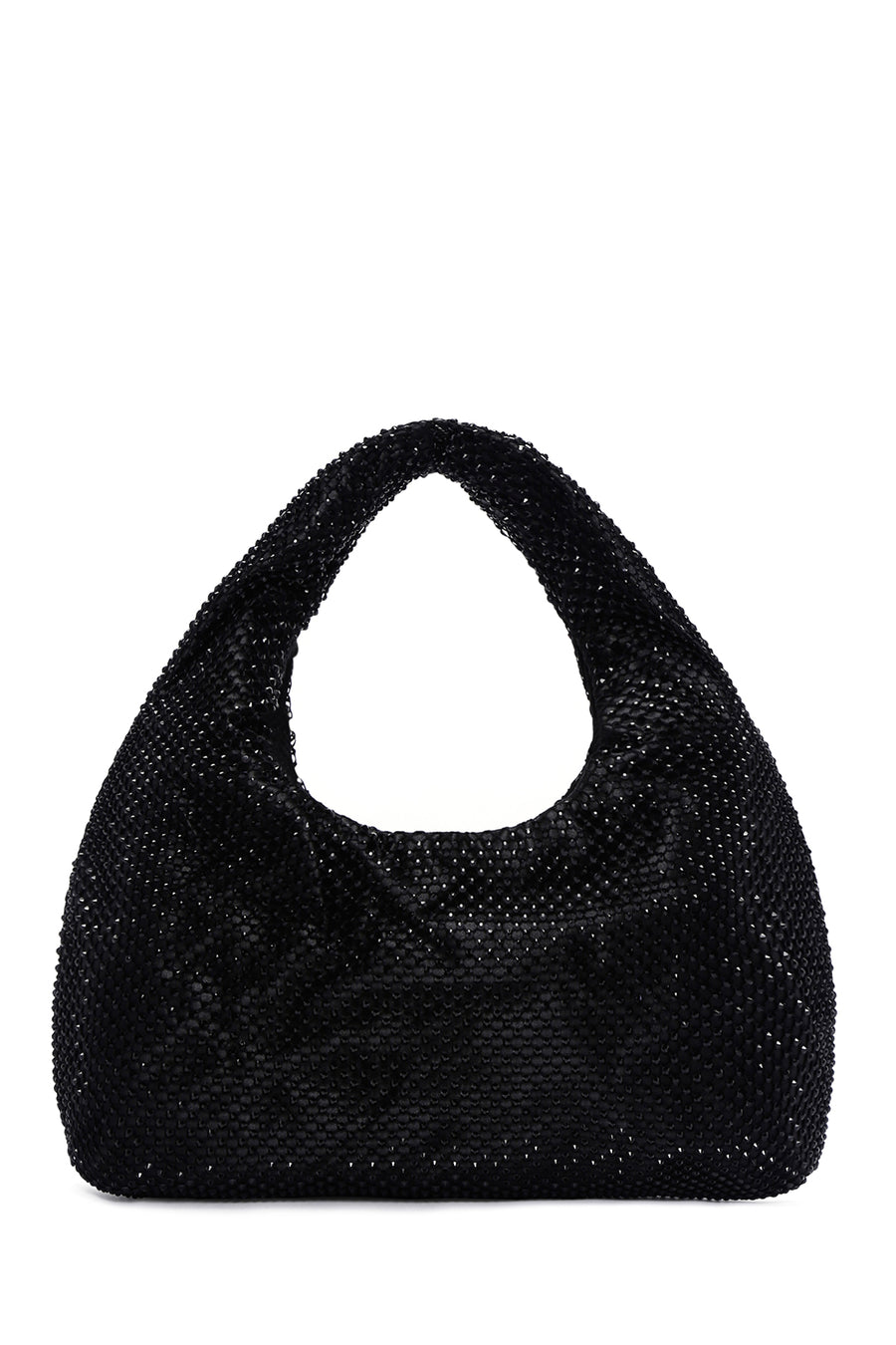 Women's Black Stone Handbag