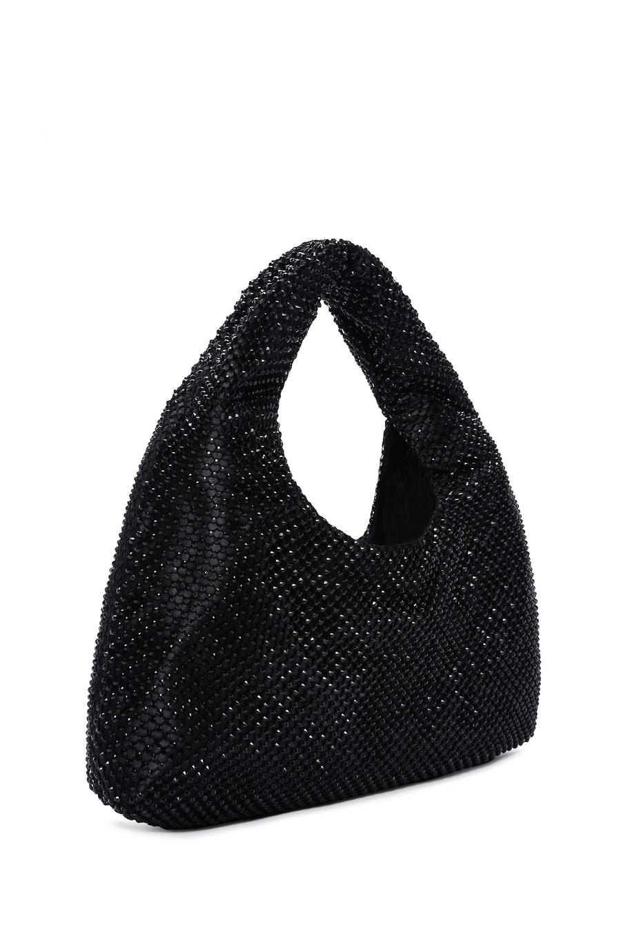 Women's Black Stone Handbag
