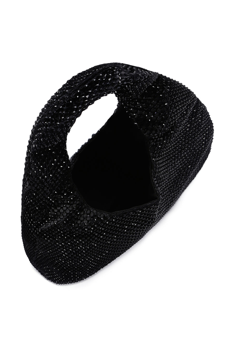 Women's Black Stone Handbag