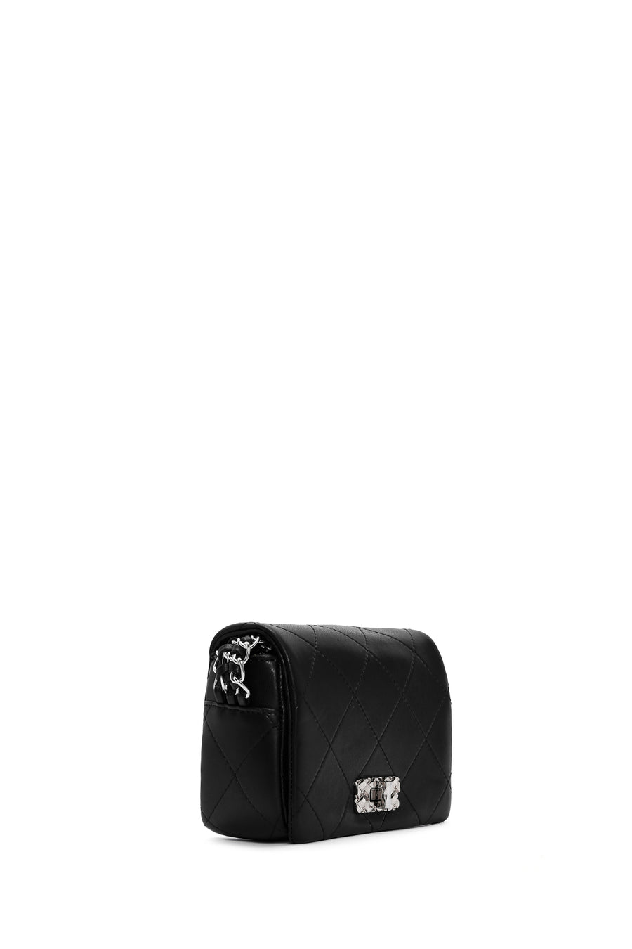 Women's Black Long Strap Handbag