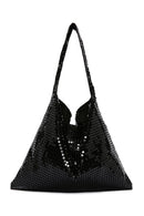 Kadın Siyah Metal Desenli Kol Çantası | Derimod