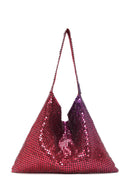 Kadın Mor Metal Desenli Kol Çantası | Derimod