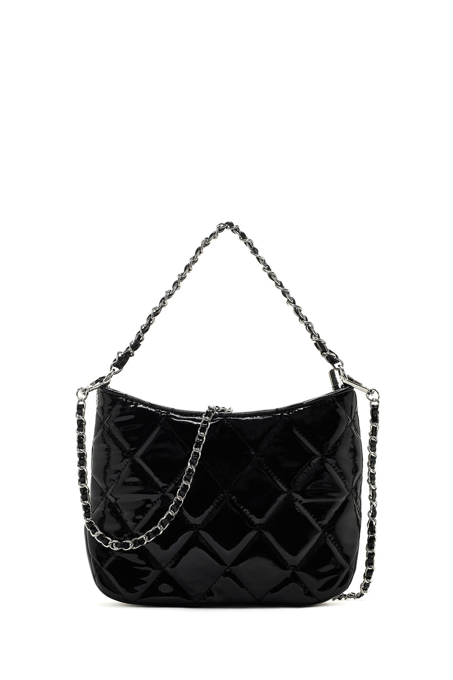 Women's Black Long Strap Quilted Handbag 23WBD2957KP | Derimod