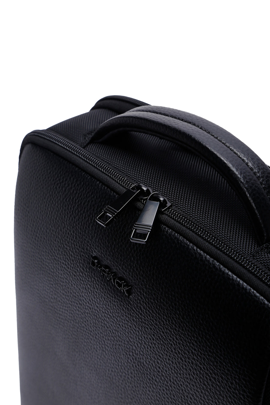 D-Pack Unisex Black Technological Backpack