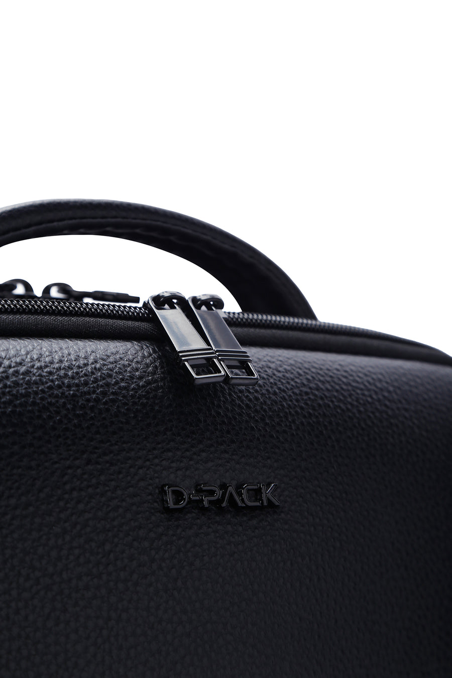 D-Pack Unisex Black Technological Backpack