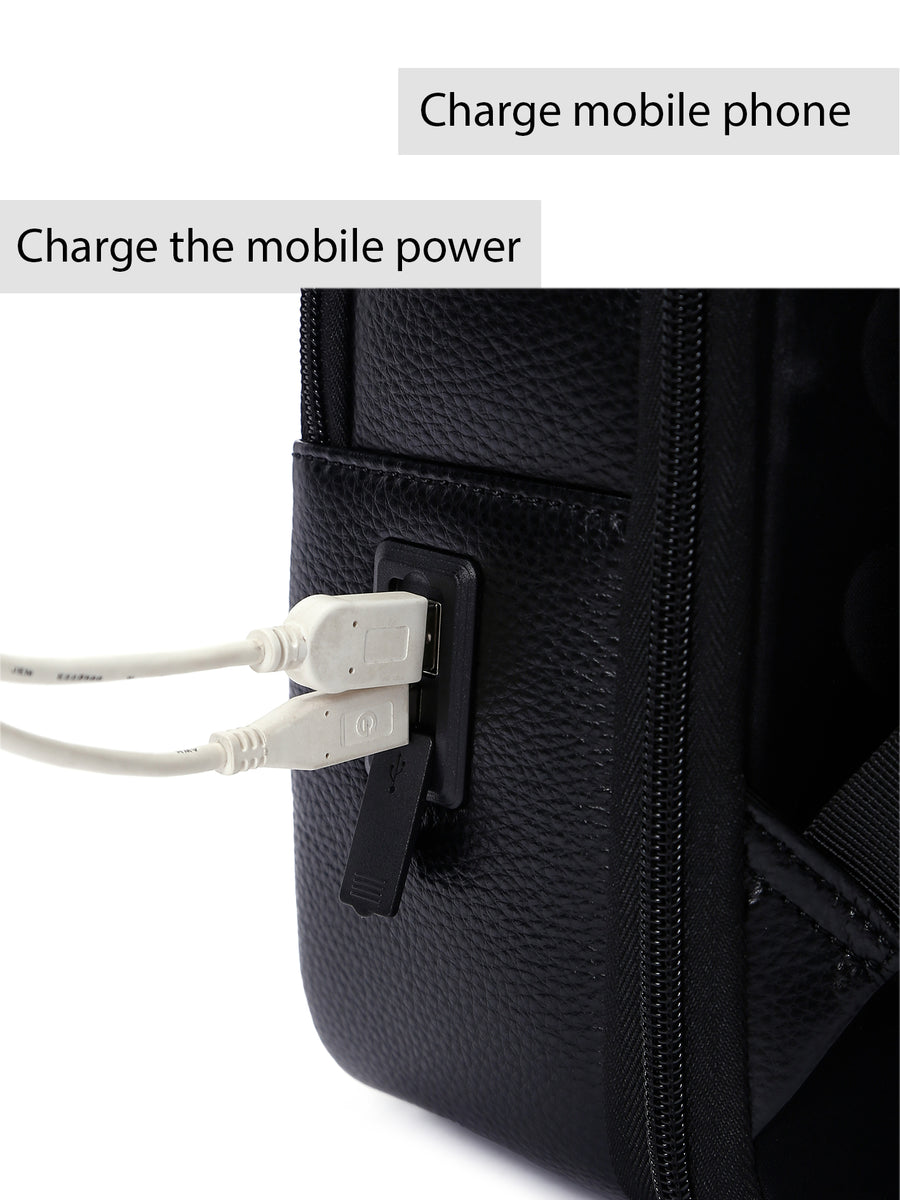 D-Pack Unisex Siyah Teknolojik Sırt Çantası