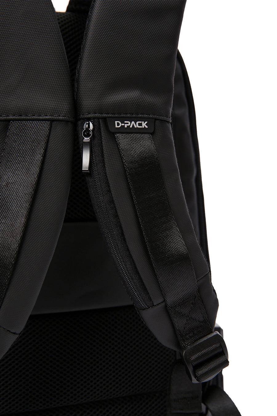D-Pack Unisex Black Technological Backpack