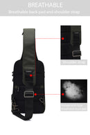 D-Pack Men Khaki Technological Crossbody Bag | Derimod