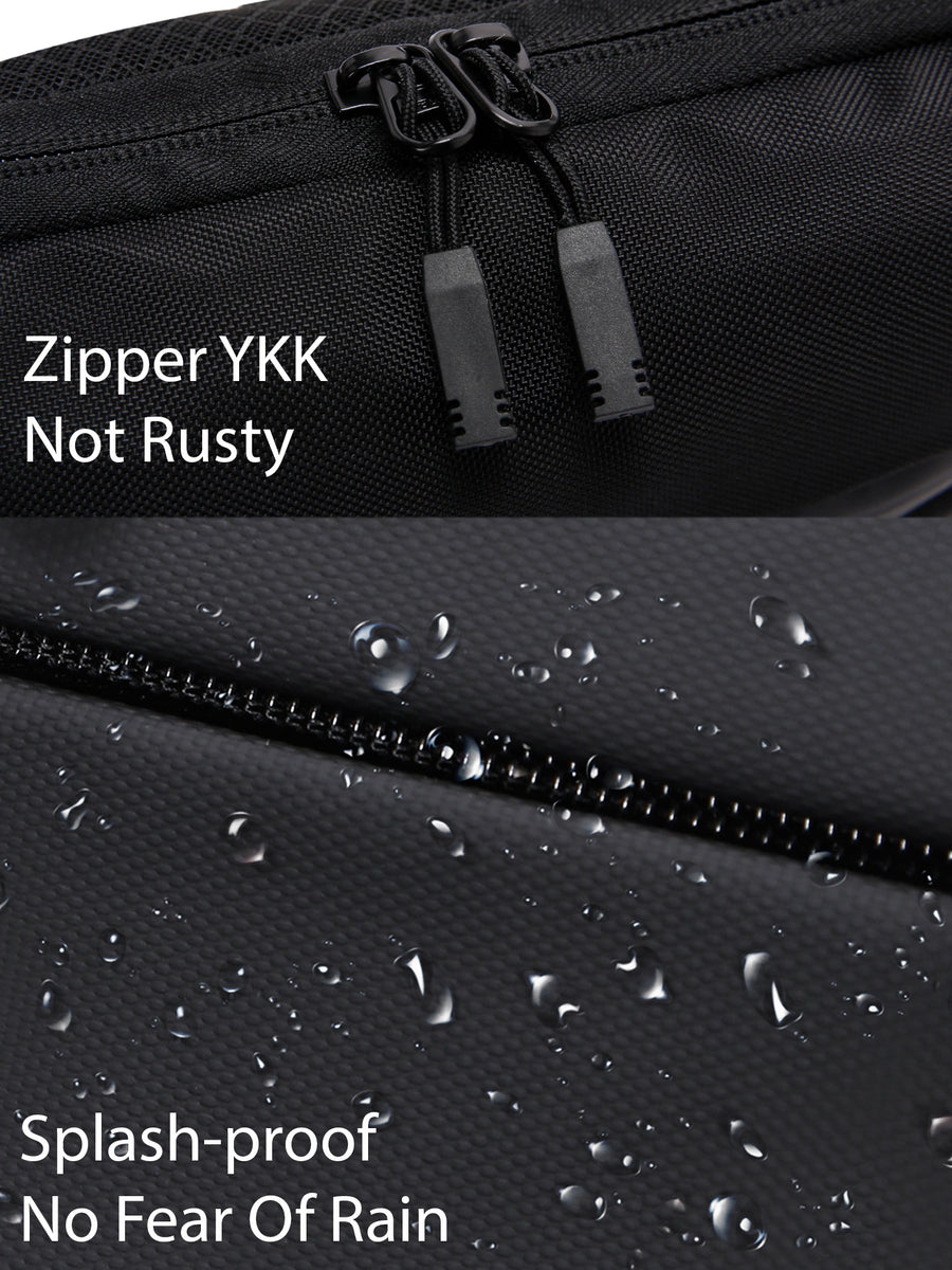 D-Pack Men's Black Waist Bag