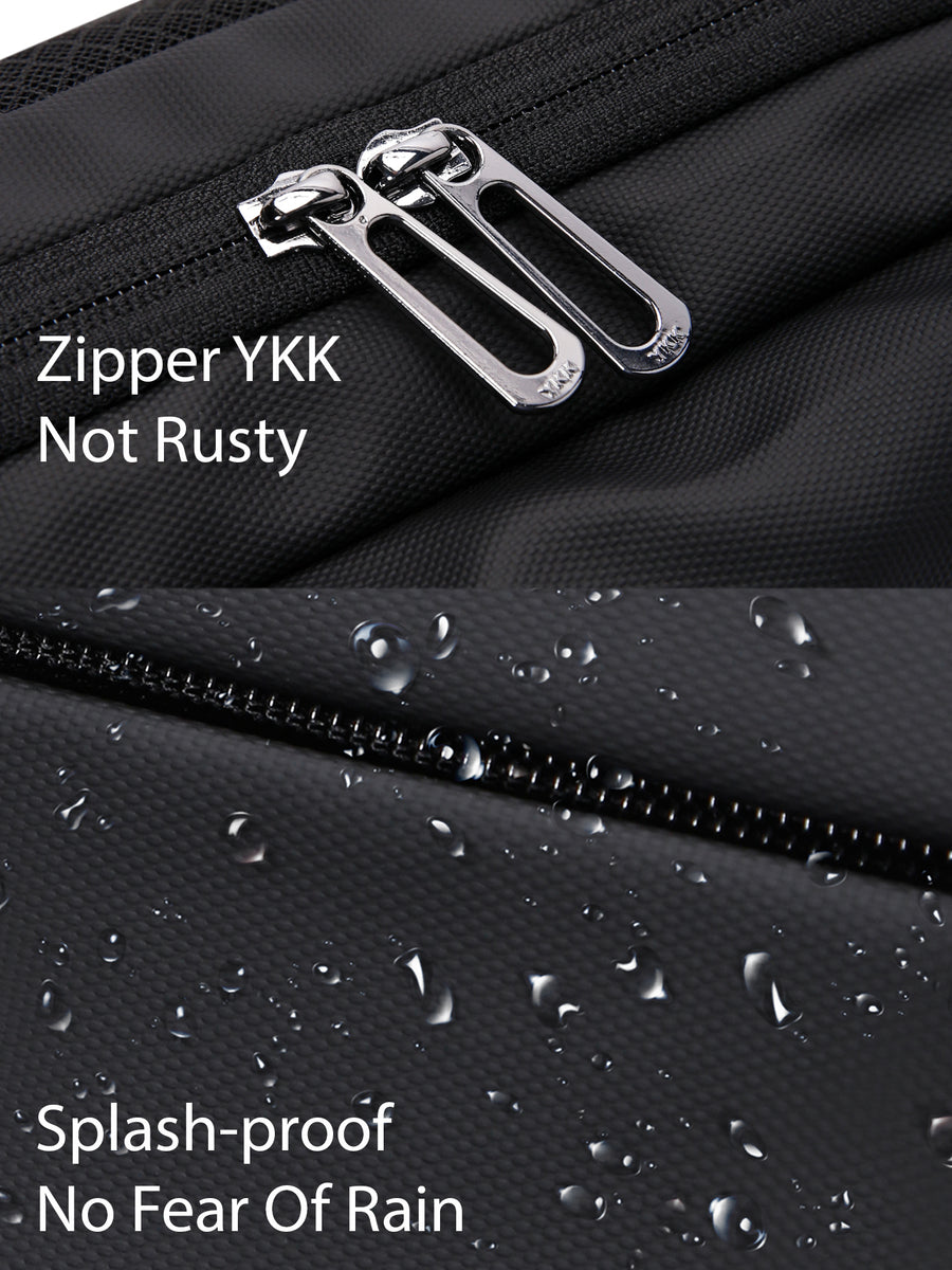 D-Pack Men's Black Waist Bag