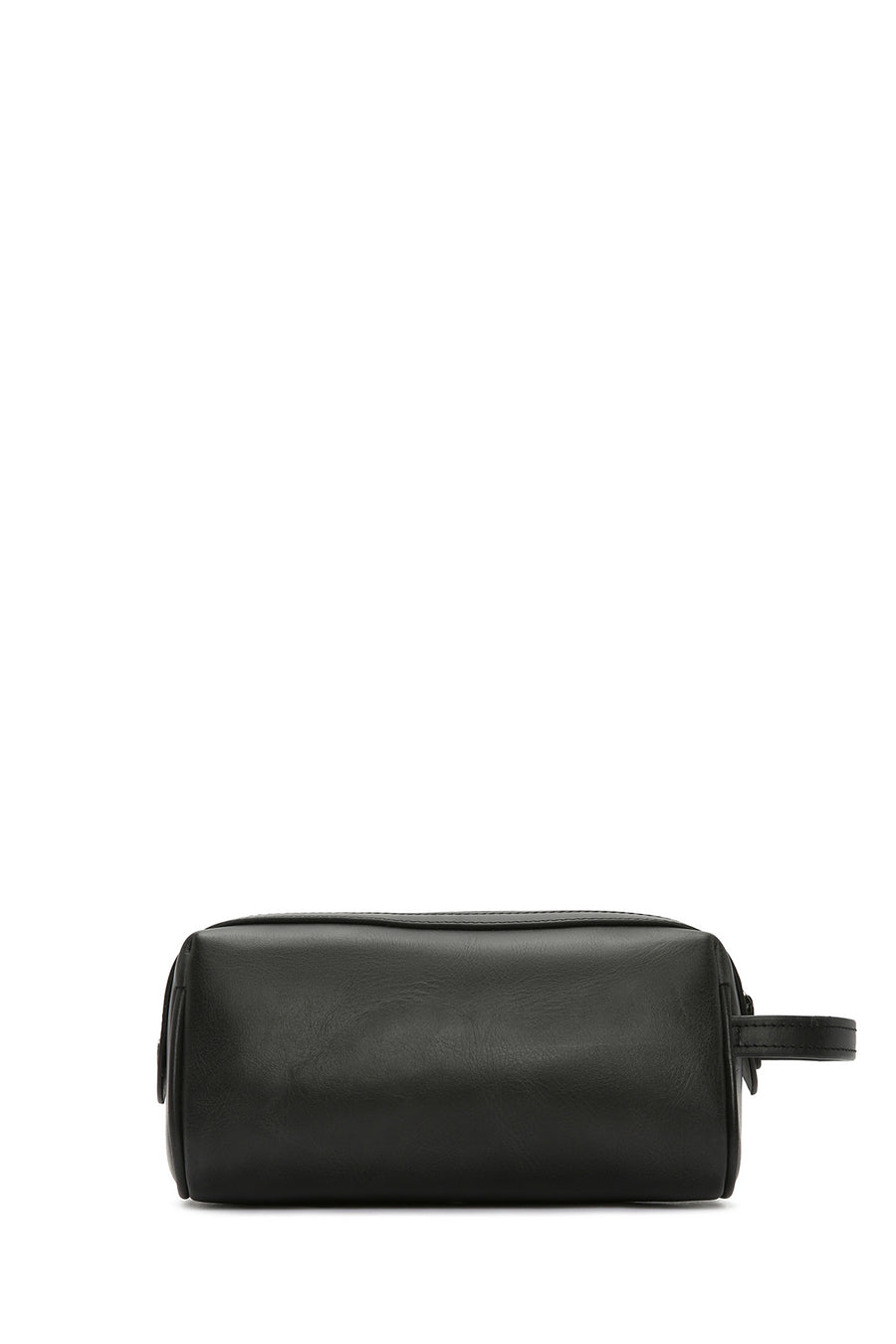Men's Black Leather Handbag