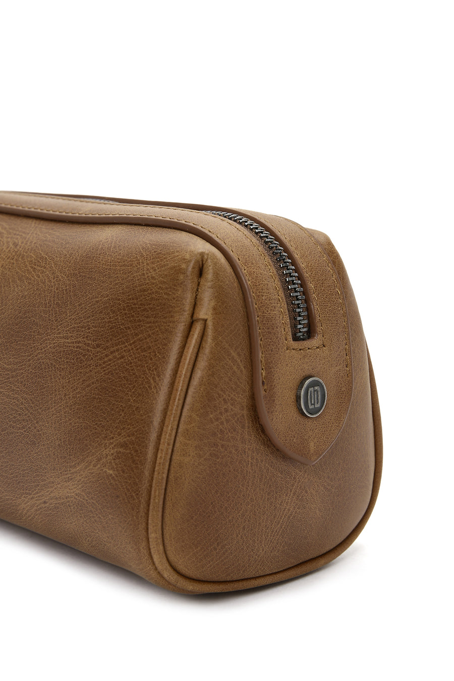 Men's Tan Leather Handbag