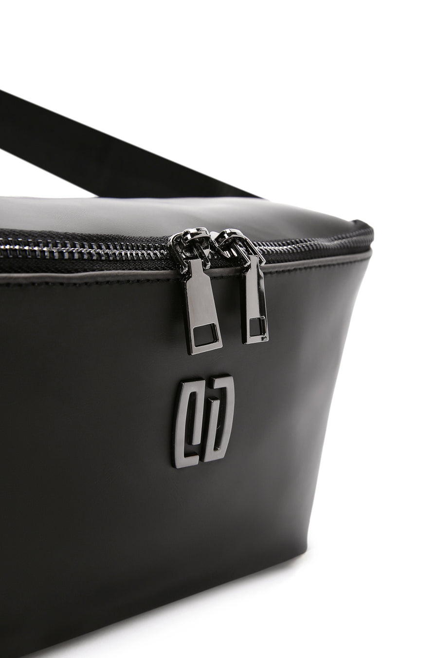 Men's Black Waist Bag