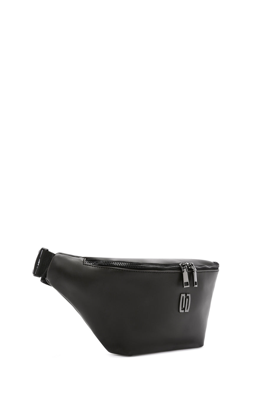 Men's Black Waist Bag