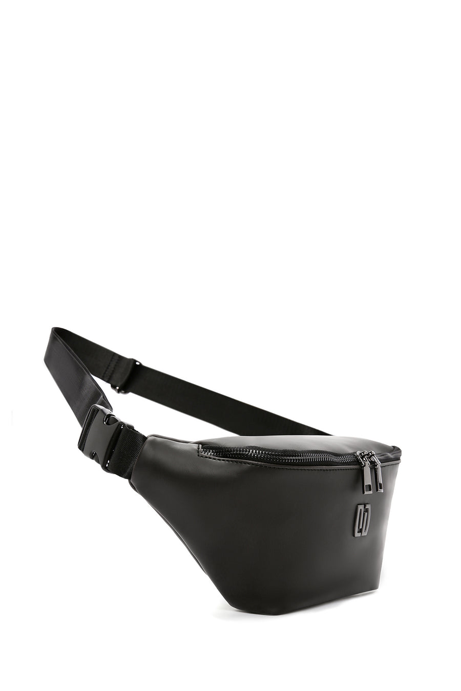 Men's Black Waist Bag