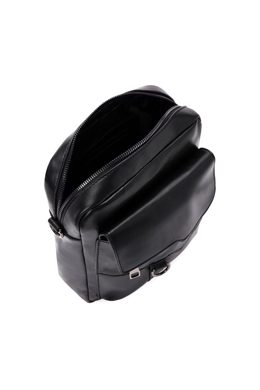 Men's Black Shoulder Bag