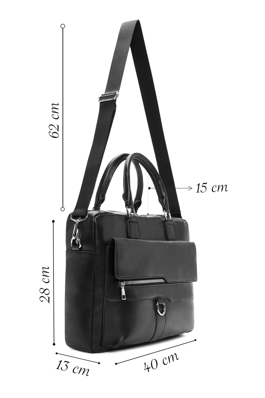Men's Black Briefcase