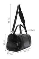 Men's Black Travel Bag | Derimod