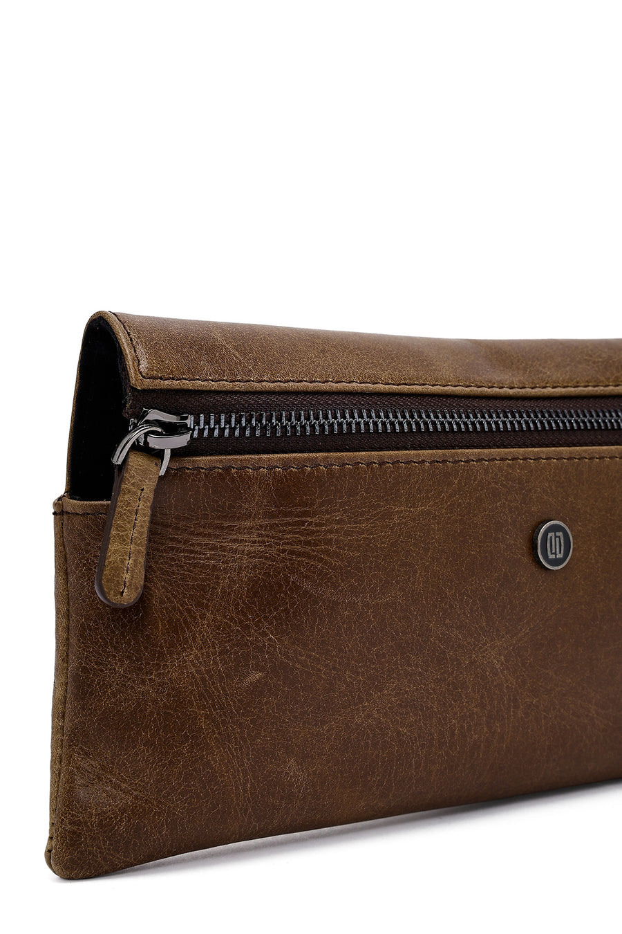 
Men's Brown Leather Mini Handbag
