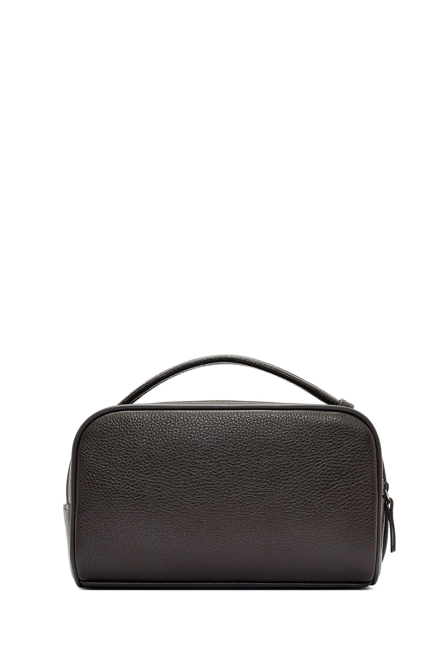 Men's Brown Leather Handbag