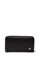 Men's Black Leather Handbag | Derimod