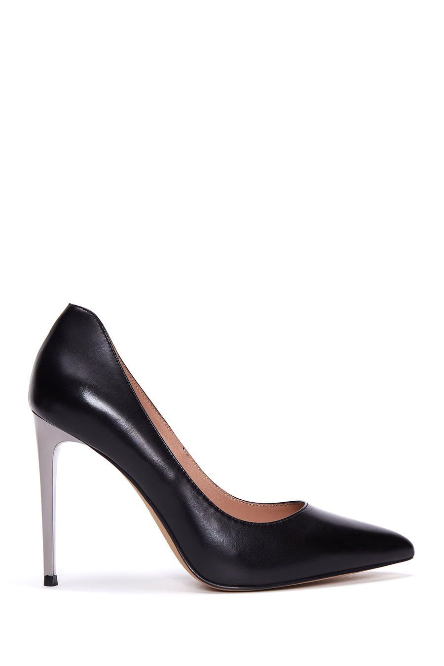 Kadın Siyah Deri Stiletto 23WFD100018 | Derimod