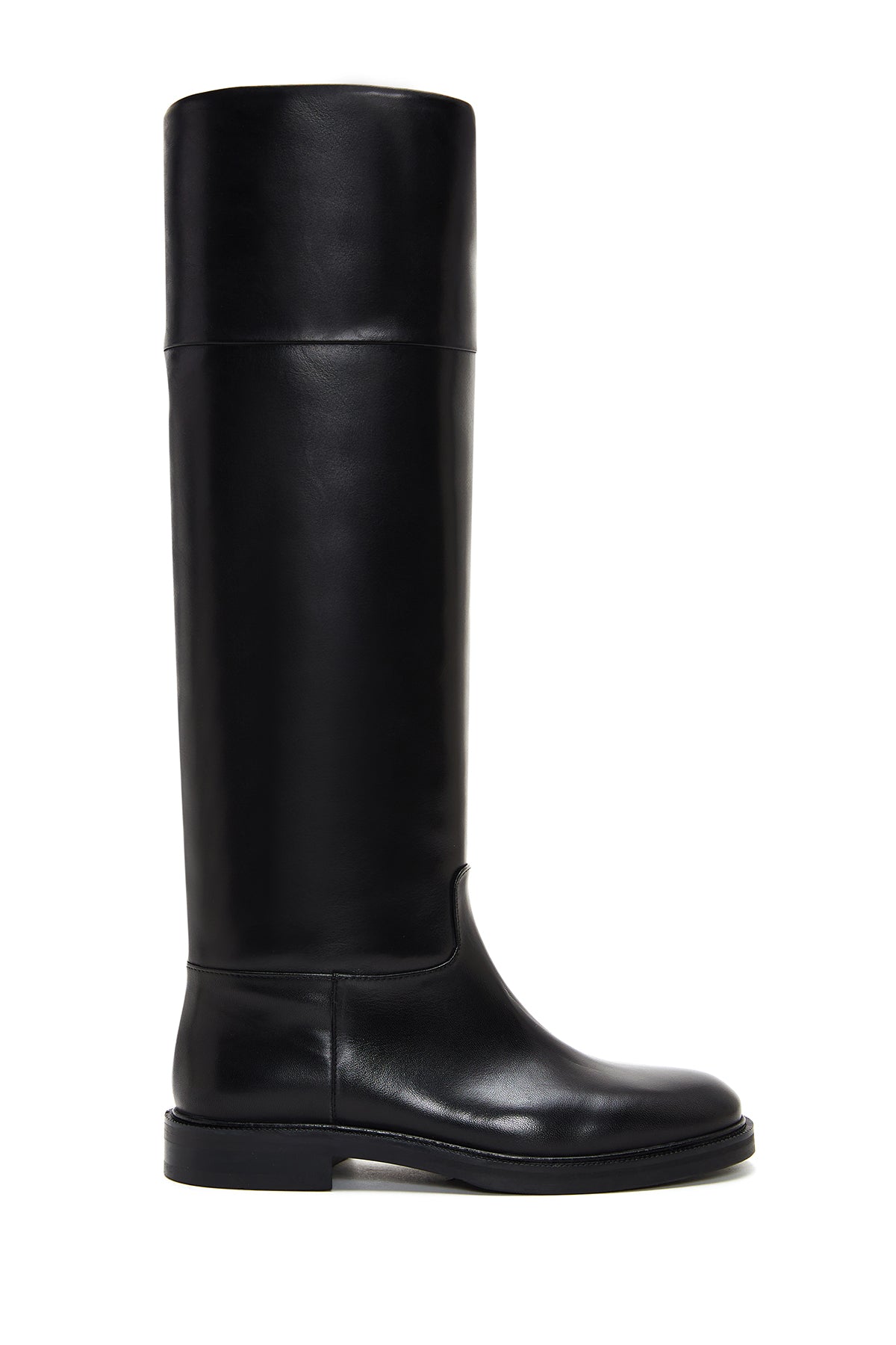 Women's Black Leather Boots 23WFD100818 | Derimod