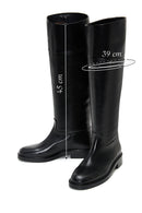 Women's Black Leather Boots | Derimod