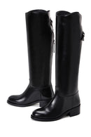 Women's Black Leather Boots | Derimod