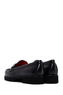 Derimod Gritti Women's Black Leather Classic Loafer | Derimod