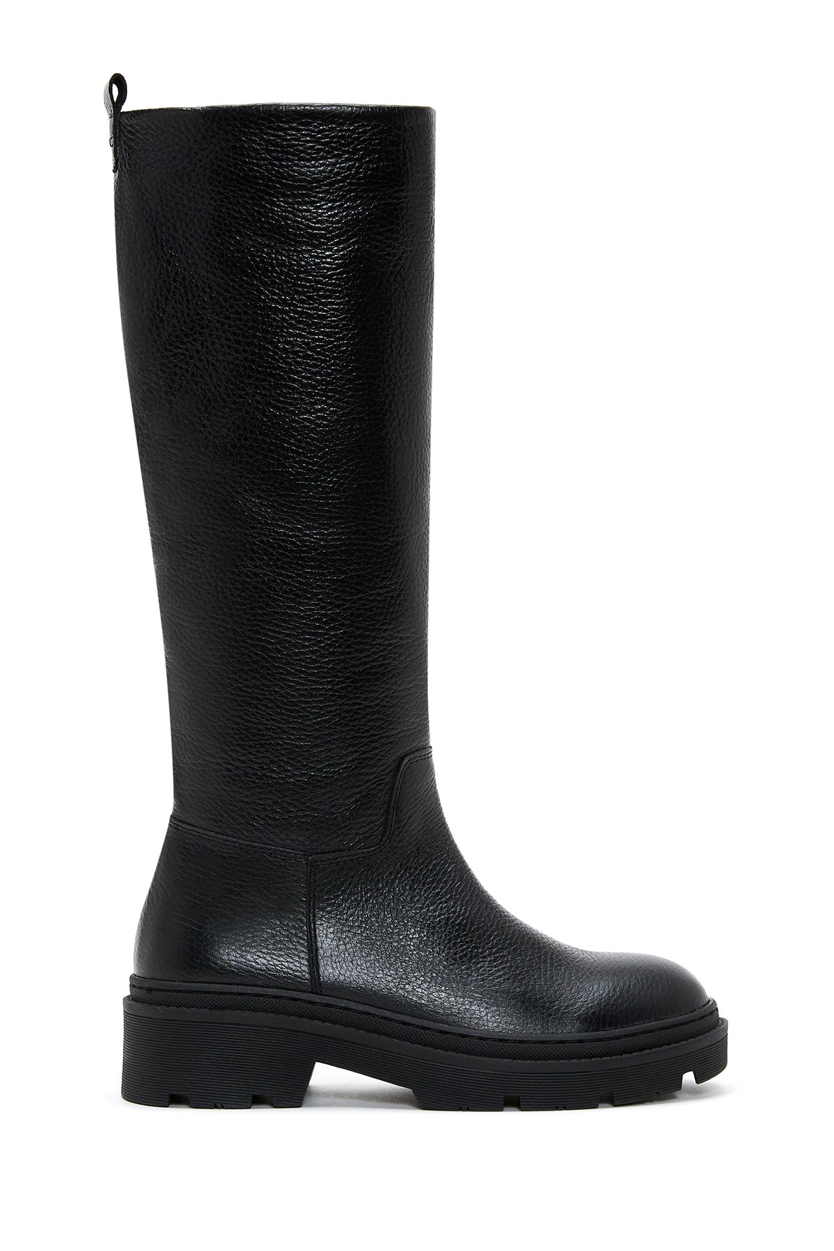 Women's Black Leather Boots 23WFD1510FT | Derimod