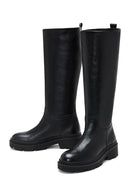 Women's Black Leather Boots | Derimod