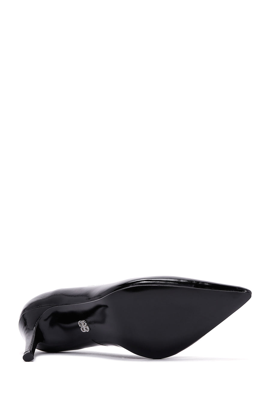 Women's Black Patent Leather Stiletto