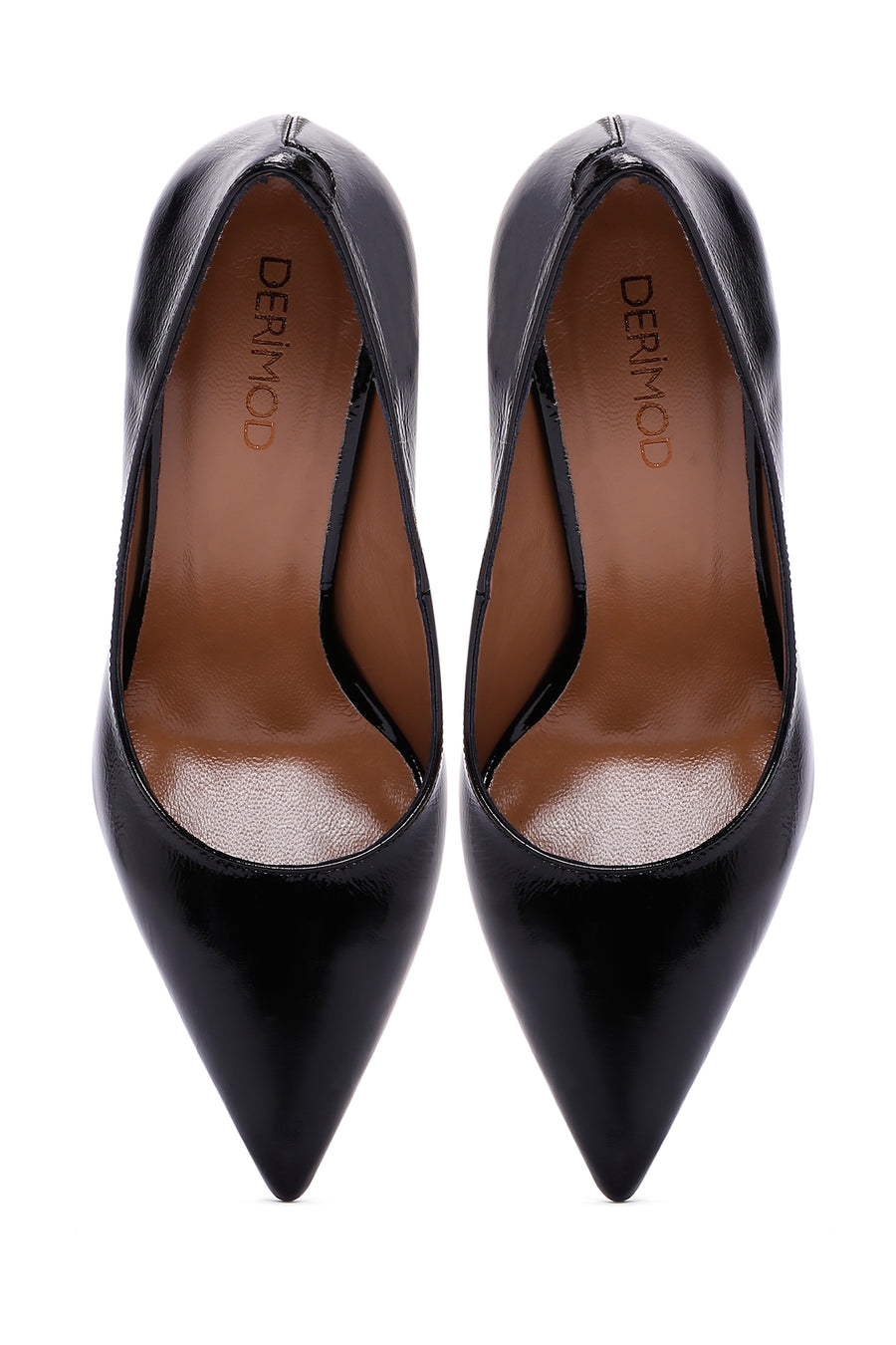 Women's Black Patent Leather Stiletto