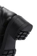 Kadın Siyah Deri Postal Bot | Derimod