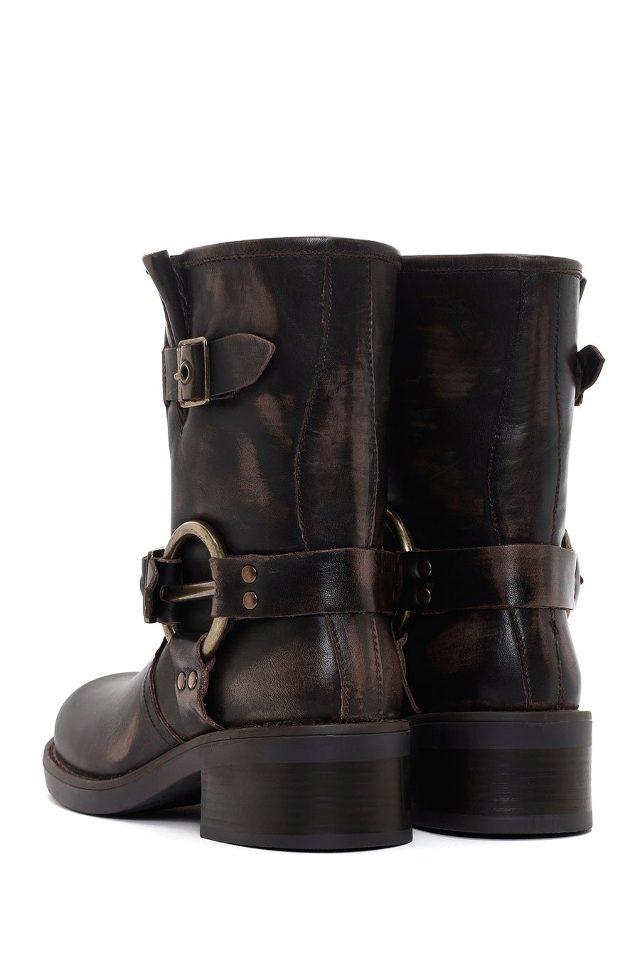 Women's Brown Leather Boots